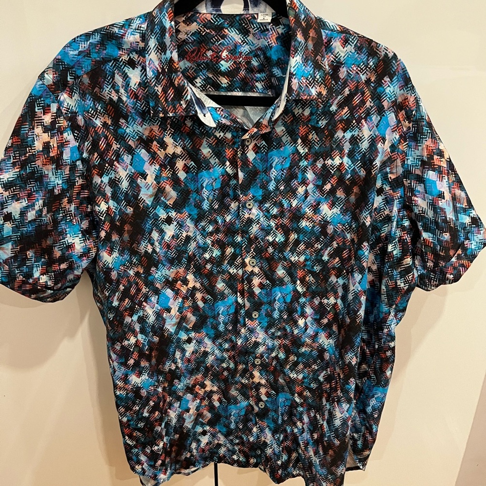 Pattered Robert Graham Button Down